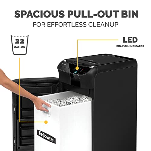 Fellowes Black / 1 / 550-Sheet Shredders
