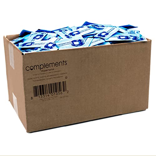 HEARTLAND Aspartame Blue / 2000 Count (Pack of 1) / 1 Stevia
