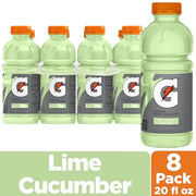 Gatorade Lime Cucumber / 20 Fl Oz (Pack of 24) / 1 Sports Drinks