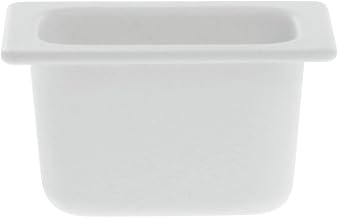 Bugambilia 1/9 Size White Cast Aluminum Pan - 6 3/4"L x 4 1/4"W x 4"H