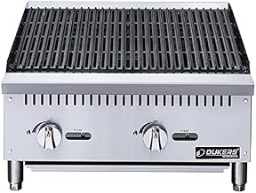 Dukers DCCB24 24" Heavy Duty Countertop Charbroiler