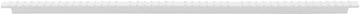 HUBERT SmartFit White Melamine Adaptor Bar - 21" L