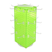 Azar Displays Pegboard + Hooks / Green / 8"W x 20"H Display Racks