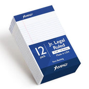 Ampad 1 / 5 x 8 / White Memo & Scratch Pads