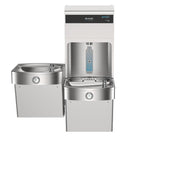 Pro VR Bottle Filling Station & Bi-Level ADA Cooler by Elkay – 10000 gallons, Stainless Steel, Model LVRCTLDWSPRO