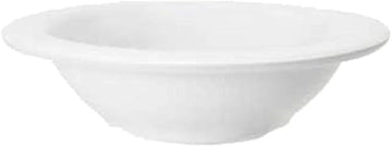 GET B-454-DW Diamond White Bowls, 4-1/2 Oz, 4.75" Diameter x 1.25" Deep Melamine Bowls, White, Narrow Rim, Case of 4 Dozen