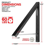 Stock Your Home Gray / 1 Rack / 1 Garment Racks