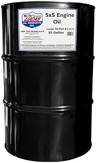Lucas Oil Synthetic SAE 5W-50 SXS Engine Oil/1x1/55 Gallon Drum
