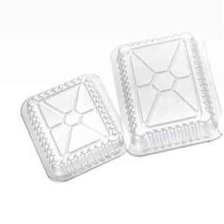 MarketPro OPS Plastic Oblong Dome Lid For 1.5 lb. Container by Market PRO – Plastic, clear, Model FL1010