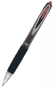 207 Retractable Medium-Point Gel Pens by Uni-Ball – 2 Count (Pack of 1), Metal, Red, Model 1914823