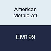 American Metalcraft EM199 Number Tent, Stainless Steel, Mini, Numbers 1-99, One Set