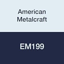 American Metalcraft EM199 Number Tent, Stainless Steel, Mini, Numbers 1-99, One Set