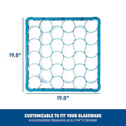 Carlisle FoodService Products Blue / 30 Compartment / Long Cabinet & Drawer Organization