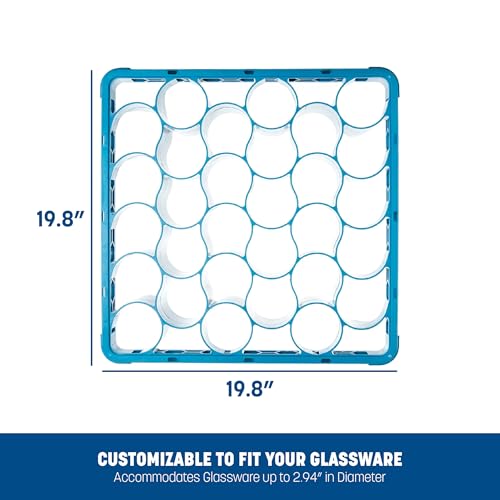 Carlisle FoodService Products Blue / 30 Compartment / Long Cabinet & Drawer Organization