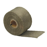Design Engineering 2" x 25' / Titanium / 1 Heat Wrap, Matting & Sleeving