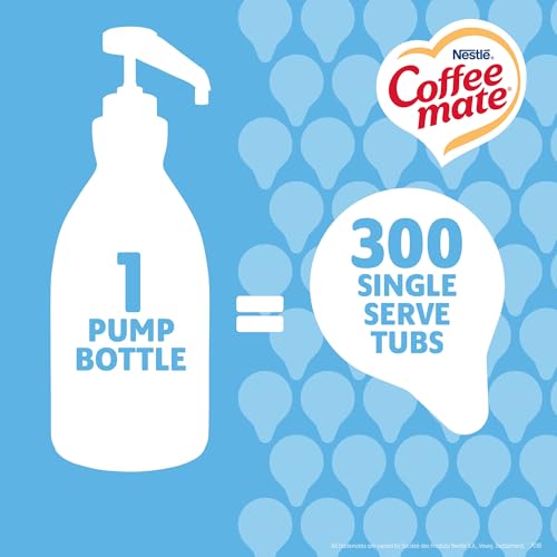 Coffee Mate Pumpkin Spice, Sweetened Original / 50.7 Fl Oz (Pack of 2) / 2 Plant-Based Coffee Creamers
