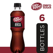 Dr Pepper 16.9 Fl Oz (Pack of 6) / Red, Green / 1 Soft Drinks