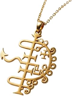 925 Sterling Silver King Asmoday Sigil Minimalist Pendant Necklace In Fancy Shape With 18 Inch Cable Chain Gold Plated Charm Meaningful Jewelry |WWS_3DM_00902