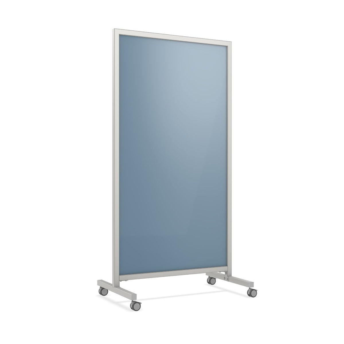 Ghent Denim / 75" H x 38" W / Modern Dry Erase Boards