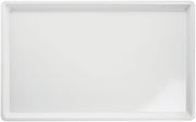 HUBERT® Platter Rectangular White Melamine- 20" L x 12" W x 2" H