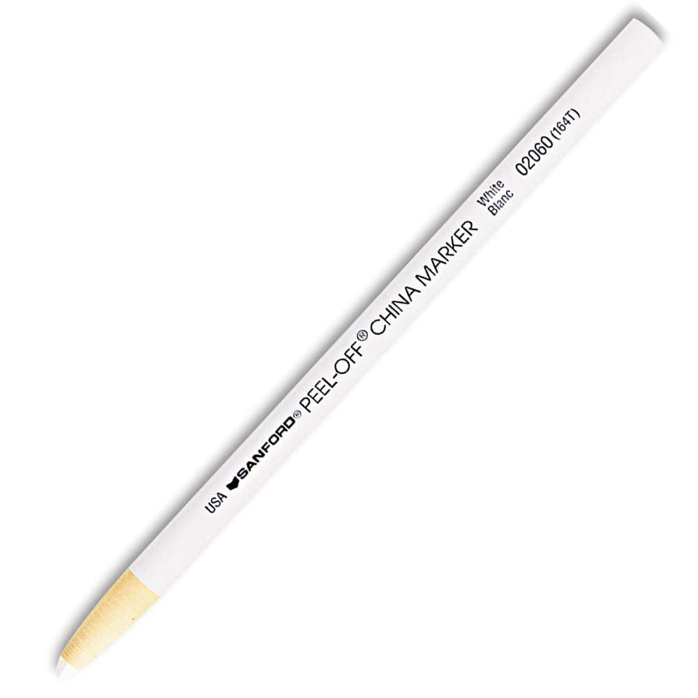 SAN2060 - Peel-Off China Markers by Sharpie – White, Pack of 3, Model 81217365SEMQ3