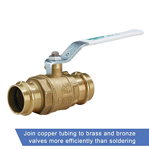 Watts 2-1/2 Inch / Integral Press Fitting End Connection / Press End Ball Valve Ball Valves