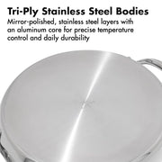 OXO Griddle Pan / Stainless Steel / 5.0 cups Skillets
