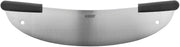 HUBERT Pizza Rocker Knife with Two Black Plastic Handles Stainless Steel - 20" L Blade