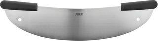 HUBERT Pizza Rocker Knife with Two Black Plastic Handles Stainless Steel - 20" L Blade