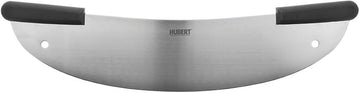HUBERT Pizza Rocker Knife with Two Black Plastic Handles Stainless Steel - 20" L Blade
