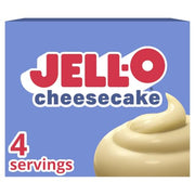 Jell-O CHEESECAKE / 3.4 Ounce (Pack of 1) / White Pudding Mixes