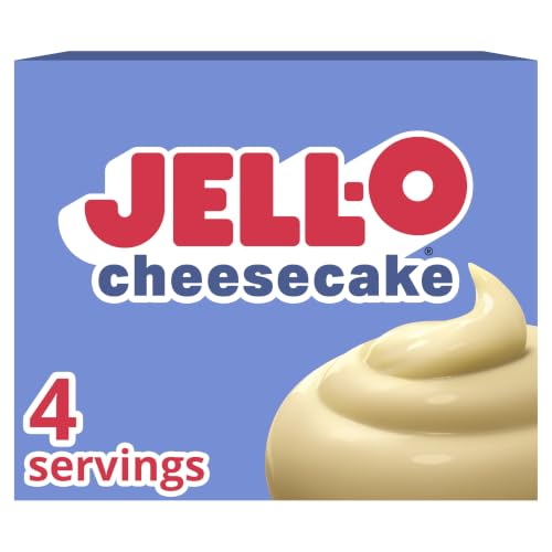 Jell-O CHEESECAKE / 3.4 Ounce (Pack of 1) / White Pudding Mixes