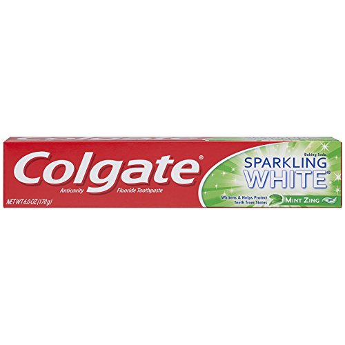 Colgate Mint Zing / 6 Ounce (Pack of 6) / 1 Toothpaste