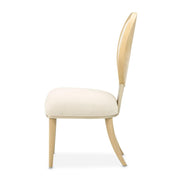 Brown Camellia Field Dining Side Chair Set of by Michael Amini – Solid; Manufactured Wood, Caramel, Model N9090003-134