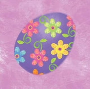 Creative Converting Springtime Eggs Paper Beverage Napkins 18 ct Easter Party Supply