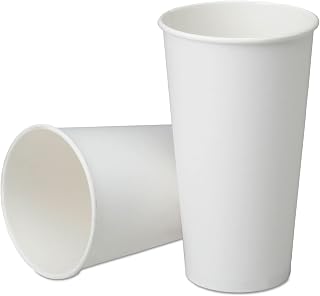 AbilityOne Disposable Paper Cups - Cold Beverage, 32 oz. 7350-01-645-7876: Box, 500 Item(s)