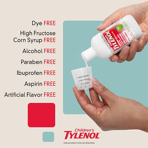 Tylenol Natural Apple Dye Free / 4 Ounce / Gold Acetaminophen