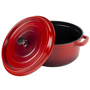 GET 6.5 Quart / Round / Red Dutch Ovens