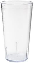 Tumbler, 8 Ounce, Pebbled, Clear (6 Dozen/Unit)
