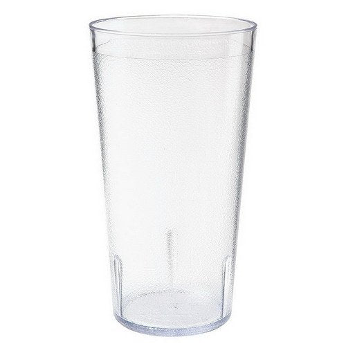 Tumbler, 8 Ounce, Pebbled, Clear (6 Dozen/Unit) by Winco – 8.0 ounces, Plastic, Clear, Pack of 72, Model PTP-08C