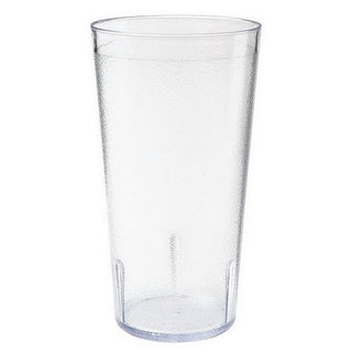 Tumbler, 8 Ounce, Pebbled, Clear (6 Dozen/Unit) by Winco – 8.0 ounces, Plastic, Clear, Pack of 72, Model PTP-08C