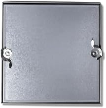 Duct Access Door w/No Hinge, Galvanized Steel, 8x8