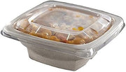 Clear PolyPro Plastic Vented Lid for 16 oz. Sabert Bowl - 300 per case