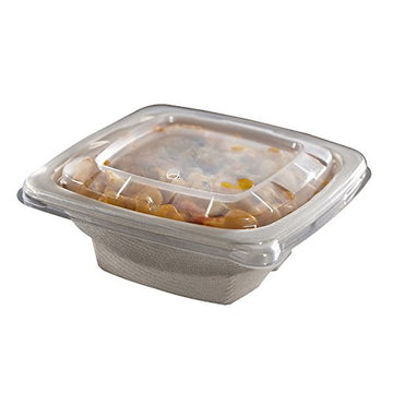 Clear PolyPro Plastic Vented Lid for 16 oz. Bowl - 300 per case by Sabert – 16.0 ounces, Natural, Clear, Model 51916F300