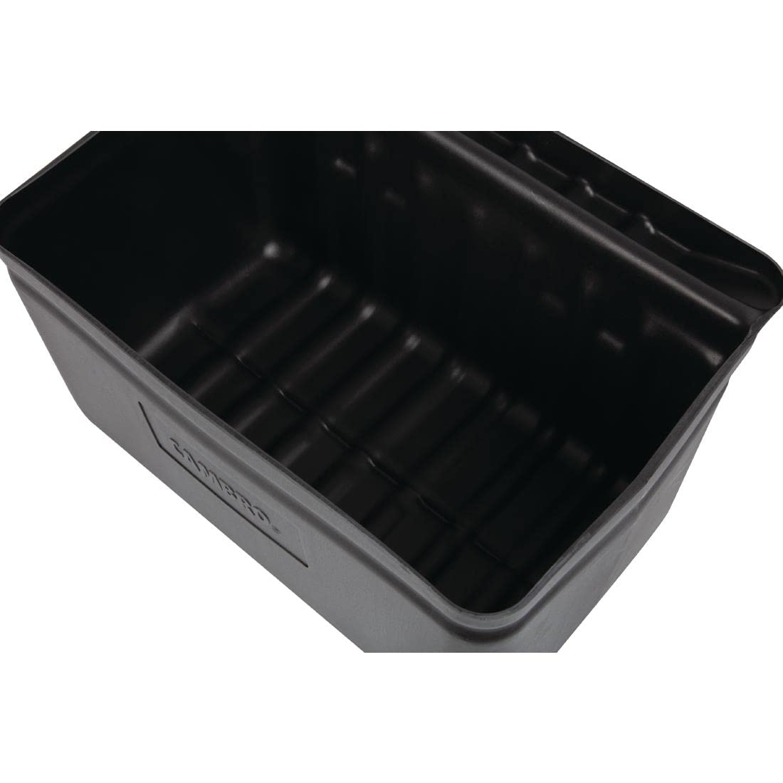 2-1/2 gal Silverware Holder by Cambro – 2.5-Gallon, 2.5 gallons, Plastic, Black, Model HKC6601