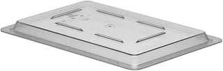 Cambro 1218CCW135 Camwear Clear 12" x 18" Food Storage Box Cover/Lid