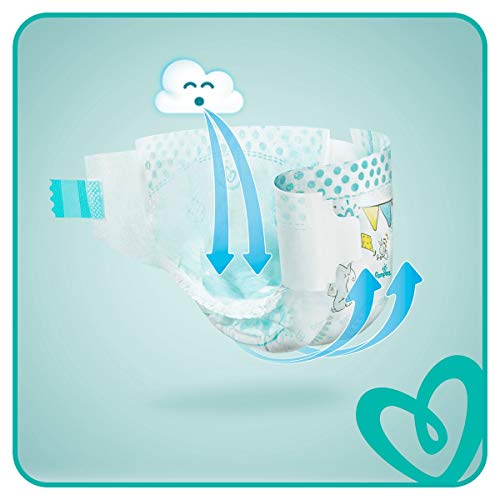 Pampers Taille 5 / White / 128 Baby Diapers