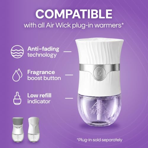 Air Wick 0.67 Fl Oz (Pack of 4) / 4 ct / Clear Electric