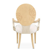 Camellia Field Brown Dining Arm Chair Set of by Michael Amini – Solid; Manufactured Wood, Caramel, Model N9090004-134
