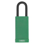 Lockout Padlock by ABUS – 1.5-Inch, Aluminum, Green, Model 74LB/40 KD GREEN